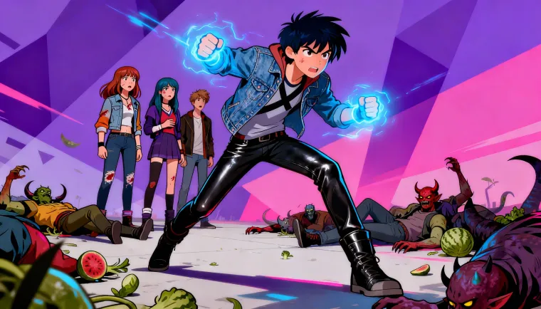 Обложка: Scott Pilgrim EX спасает друзей в битве с веганами и демонами